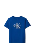Calvin Klein - Msw Monologo S/S T-Shirt - L&uuml;hikeste varrukatega - 128