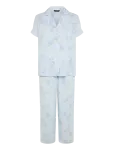 Lauren Ralph Lauren Homewear - Lrl S/S Notch Collar Cropped Pant P - Pidžaamad (komplektid) - L