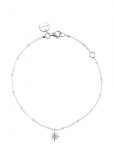 Syster P - North Star Bracelet Silver - K&auml;eketid - ONE SIZE