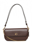 Coach - Refined Calf Leather Brook Flap Chain Bag - &Otilde;lakotid - ONE SIZE