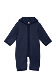 Huttelihut - Pram Suit Ears Cot. Fleece - Fliisist kombinesoonid - 68