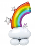 IPK - Rainbow Air-Filled Foil Balloon 132 Cm - Laste s&uuml;nnip&auml;ev - 0