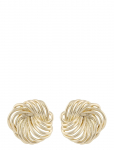 SN&Ouml; Of Sweden - Dakota Big Round Ear  Plain G - Onesize - Statement k&otilde;rvar&otilde;ngad - ONE SIZE