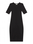 Calvin Klein Jeans - Hs 1X1 Refined Cotton Rib Midi D - P&otilde;lveni ja midi - S