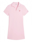 Tommy Hilfiger - Th Script Open-Nk Polo Drs - L&uuml;hikesed kleidid - XL