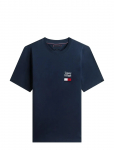 Tommy Hilfiger - Brand Love Text Stack Tee - L&uuml;hikeste varrukatega - S