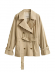 Gant - Lightweight Short Trench Coat - Vihmamantlid - S