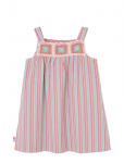 Boboli - Poplin Dress Striped For Girl -Bci - Varrukateta vabaajakleidid - 140