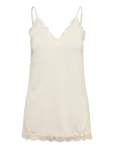 Gina Tricot - Lace Detail Singlet - Varrukateta - S