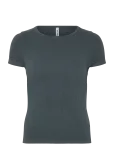 Organic Basics - Seamless Waffle Tee - Topid - L