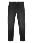 7 For All Mankind - Slimmy Tapered Washed Black - Kitsenevad - 40 x 32