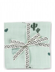 Done By Deer - Swaddle Lalee Blue - Musliintekid - 120X 120CM