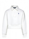 Ralph Lauren Kids - Double-Knit Collared Boxy Sweatshirt - Dressipluusid - 129-130