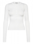 Weekday - Slim Long-Sleeved Henley Top - Pikkade varrukatega - XL