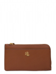 Lauren Ralph Lauren - Natural Smth Leathr-L Zip Crd Cs-Cc - Rahakotid - ONE SIZE