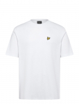 Lyle & Scott - Popcorn Jacquard T-Shirt - L&uuml;hikeste varrukatega - XS