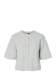 Pieces - Pcsilly Ss O-Neck Knit Cardigan Noos Bc - Kardiganid - XS