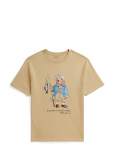 Ralph Lauren Kids - Polo Bear Cotton Jersey Tee - L&uuml;hikeste varrukatega - 132-137