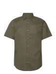 Jack & Jones - Jjhenry Slub Shirt Ss - L&uuml;hikeste varrukatega s&auml;rgid - M