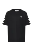 Hummel - Hmljr Archive Loose T-Shirt S/S - L&uuml;hikeste varrukatega - 104