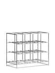 House Doctor - Wine Rack, Hd12, Silver Finish - Kastid ja konteinerid - 20X41X35CM