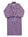 Bongusta - Naram Bathrobe - Wine & Lavender Blue - Hommikumantlid - L/XL