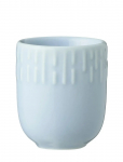 Aida - Confetti Aqua Mini Kop Med Relief Porcel&aelig;n 5 Cl. - Espressotassid - ONE SIZE