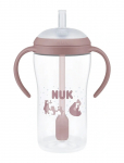 NUK - Perfect Match Learner Bottle Straw 260 Ml, Bear - Nokaga tasssid - 260 ML