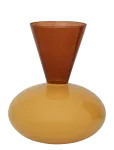 Urban Nature Culture - Urban Nature Culture Vase Zinhle, Golden Orange - Muud vaasid - &Oslash; 27 CM
