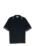 Tom Tailor - Slub Knit Polo - L&uuml;hikeste varrukatega - XXL