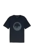 Tom Tailor - Printed T-Shirt - L&uuml;hikeste varrukatega - S