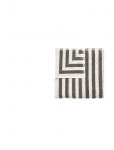 Blomus - Set Of 2 Guest Hand Towel - 50 X 30 Cm - Arto - Moonbeam/Magnet - K&uuml;laliste r&auml;tikud - L 50CM