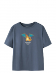 Name It - Nkmjyk Pokemon Ss Nreg Top Box Noos Sky - L&uuml;hikeste varrukatega - 158-164
