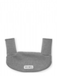 BabyBj&ouml;rn - Babybj&ouml;rn Bib For Baby Carrier Harmony, Jersey, Light Grey - Pudip&otilde;lled - ONE SIZE