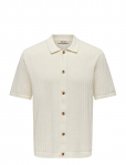 ONLY & SONS - Onsmoon Ss Structure Shirt Noos - L&uuml;hikeste varrukatega kootud polos&auml;rgid - L