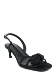 ROTATE - Mid Heel Knot Satin Strappy Sandal - Kontsaga slingback-kingad - 40