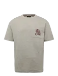 Scotch & Soda - Bonded Chest Pocket And Artwork Relaxed-Fit T-Shirt - L&uuml;hikeste varrukatega - S