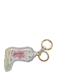 Ganni - Western Boot Keyring In Metallic - V&otilde;tmehoidjad ja kotiripatsid - ONE SIZE