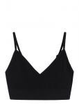 Lindex - Bra Seamless Rib Top - Rinnahoidja-topid - XS