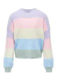 Kids Only - Kogsandy L/S Stripe Pullover Knt Noos - Pulloverid - 110-116