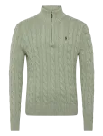 Polo Ralph Lauren - Cable-Knit Cotton Quarter-Zip Sweater - Poolpika lukuga džemprid - XL