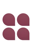 AYTM - Stilla Coaster (Set/4) - Joogialused - ONE SIZE