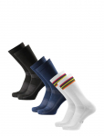 Danish Endurance - Aero Cycling Crew Socks 3-Pack - Tavalised sokid - 43-47