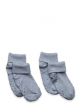 Minymo - Baby Rib Sock W. Abs (2-Pack) - Sokid - 15\18