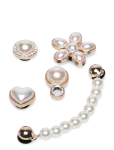 Crocs - Dainty Pearl Jewelry 5 Pack - Jalatsitarvikud - ONE SIZE