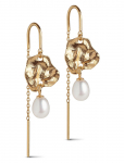 Enamel Copenhagen - Kai Pearl Earring - Rippuvad k&otilde;rvar&otilde;ngad - ONE SIZE