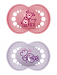 MAM - Mam Original 6-16M Latex Pink 2P - Lutid - 6-16M