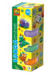 SES Creative - Dough - Fundo Dinos 3X90Gr 1X40Gr - Voolimissavi - ONE SIZE