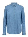 MOS MOSH - Mmmattie Flip Denim Shirt - Pikkade varrukatega - XL