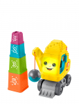 Fisher-Price - Count & Stack Crane With Blocks, Lights & Sounds, Multilanguage Version - Educational Toys - ONE SIZE